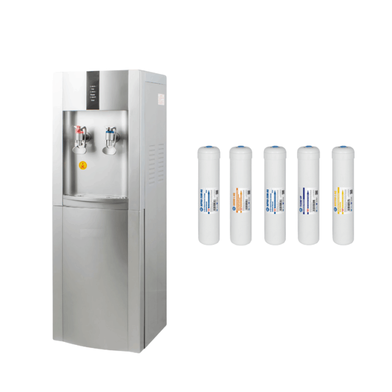 Pachete cu dozatoare conectate la rețea, cu sisteme de filtrare și servicii complete de instalare și întreținere.